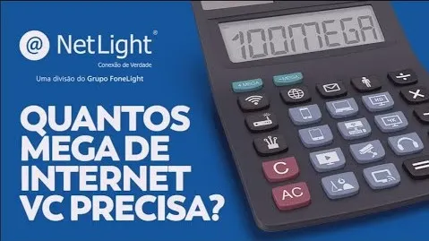 Quantos megas de internet você precisa?
